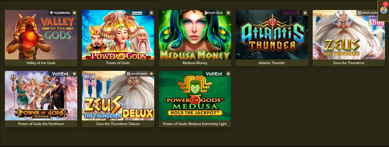 Тематична вітрина «Пригоди Одіссея» в казино Elslosts: підбірка ігор і швидкий запуск зі сторінки